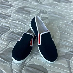 Boy’s Jacadi loafers.